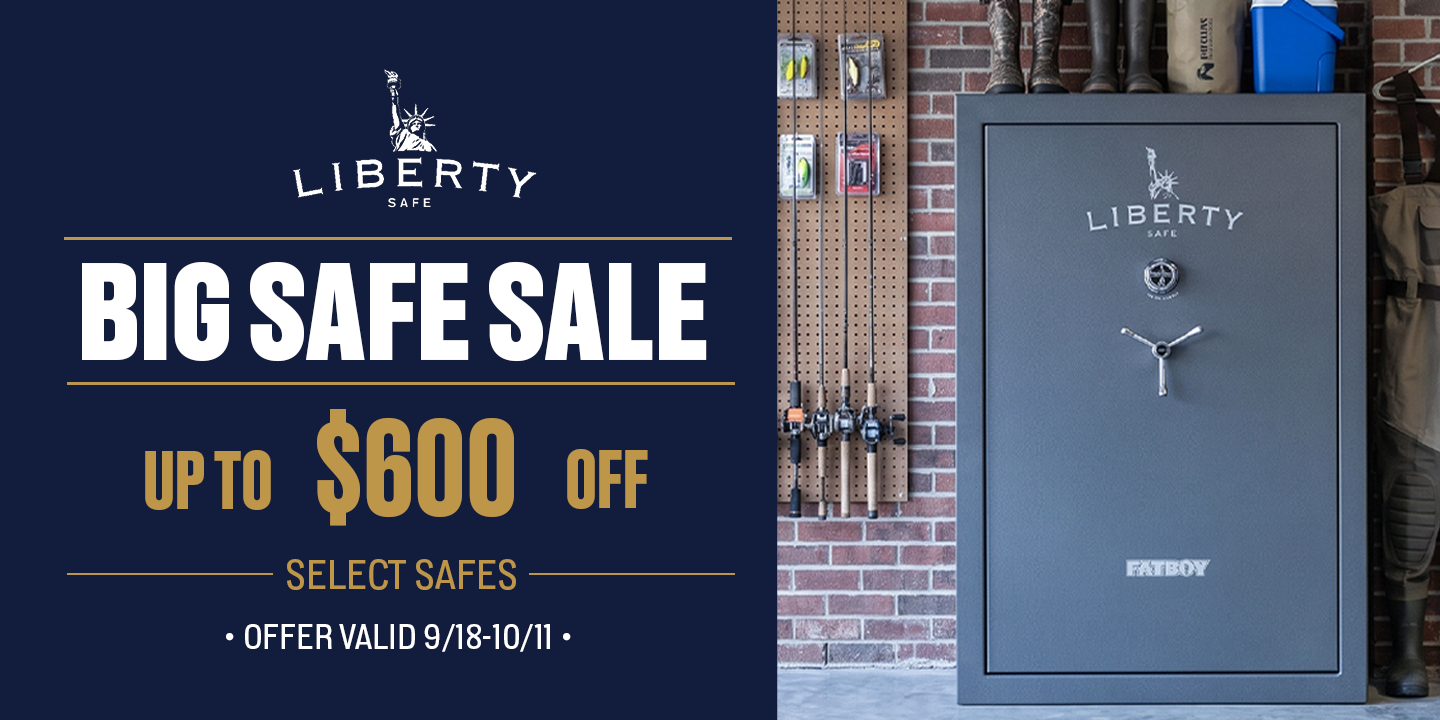 Liberty Safe Big Safe Sale from Liberty Safes of Delaware your Liberty Safe dealer in Delaware